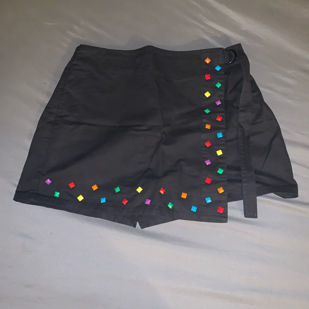 Teddy Fresh studded skirt size 32